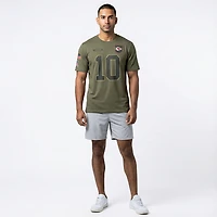 Nike Men's Chiefs Salute to Service Isiah Pacheco Player Name & Number T-shirt