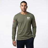 Nike Men's Chiefs Salute to Service Long Sleeve T-shirt