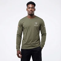 Nike Men's Saints Salute to Service Long Sleeve T-shirt