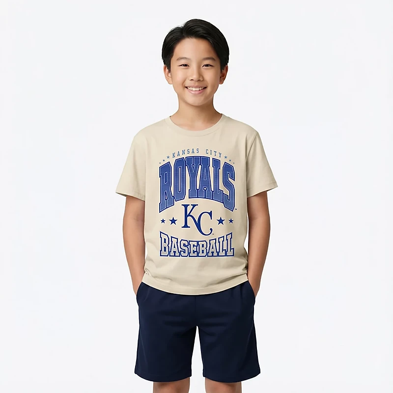 Outerstuff Boys' 4-7 Royals Batters Box T-shirt