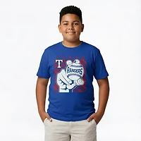 Outerstuff Boys' 4-7 Rangers Pitch Grip T-shirt