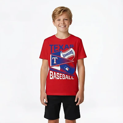 Outerstuff Boys' 4-7 Rangers Pennant Fever T-shirt