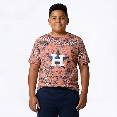 Outerstuff Youth Astros Slide Score Bold Sublimated T-shirt