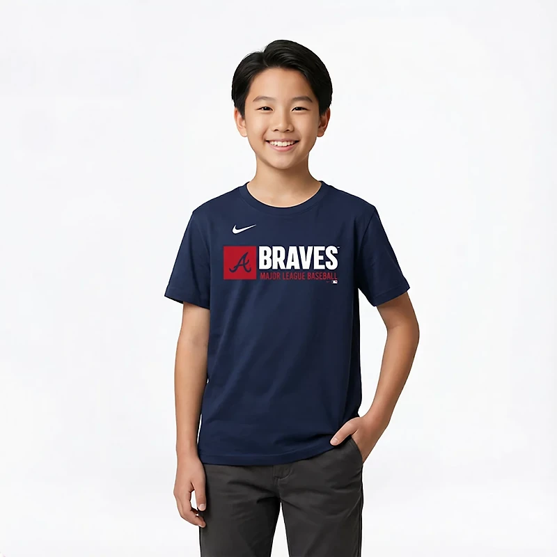 Nike Boys' 4-7 Braves T-shirt