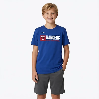 Nike Boys' 4-7 Rangers T-shirt