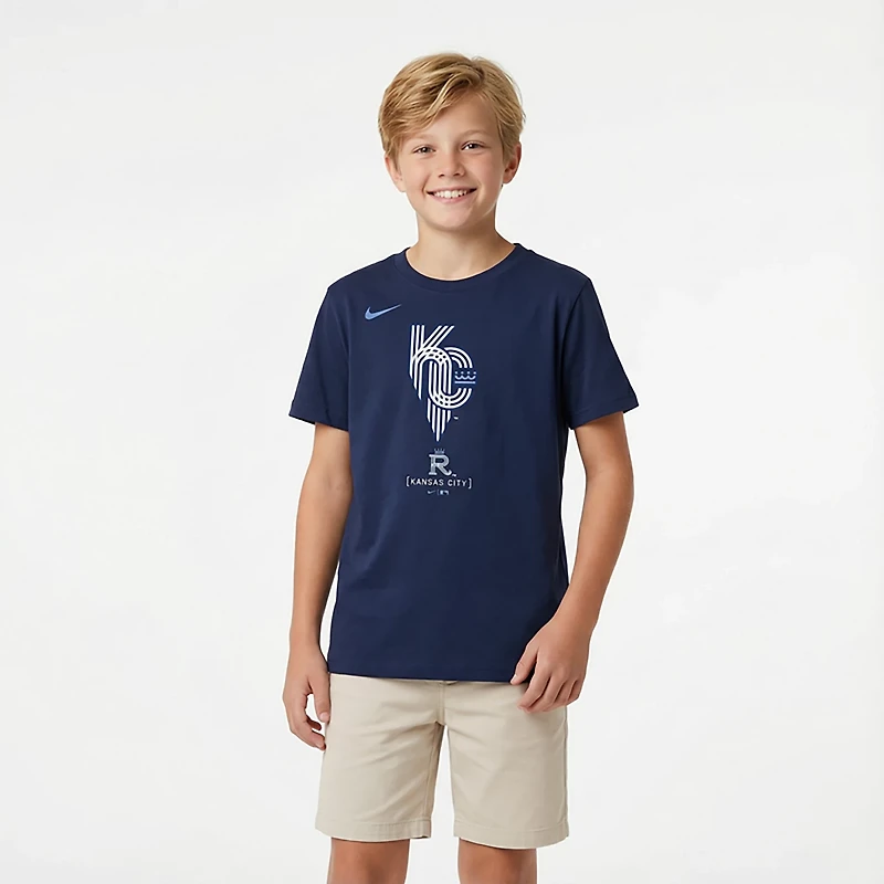 Nike Youth Royals City Connect Logo T-shirt
