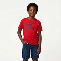 Nike Youth Braves Swoosh T-shirt