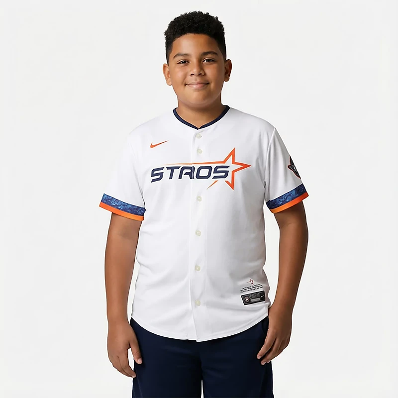 Nike Boys' 4-7 Houston Astros Limited City Connect Jersey
