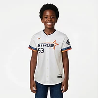 Nike Youth Houston Astros Cristian Javier Limited City Connect Player Jersey