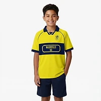 Outerstuff Boys' Nashville SC Flying High Johnny Collar Polo Shirt