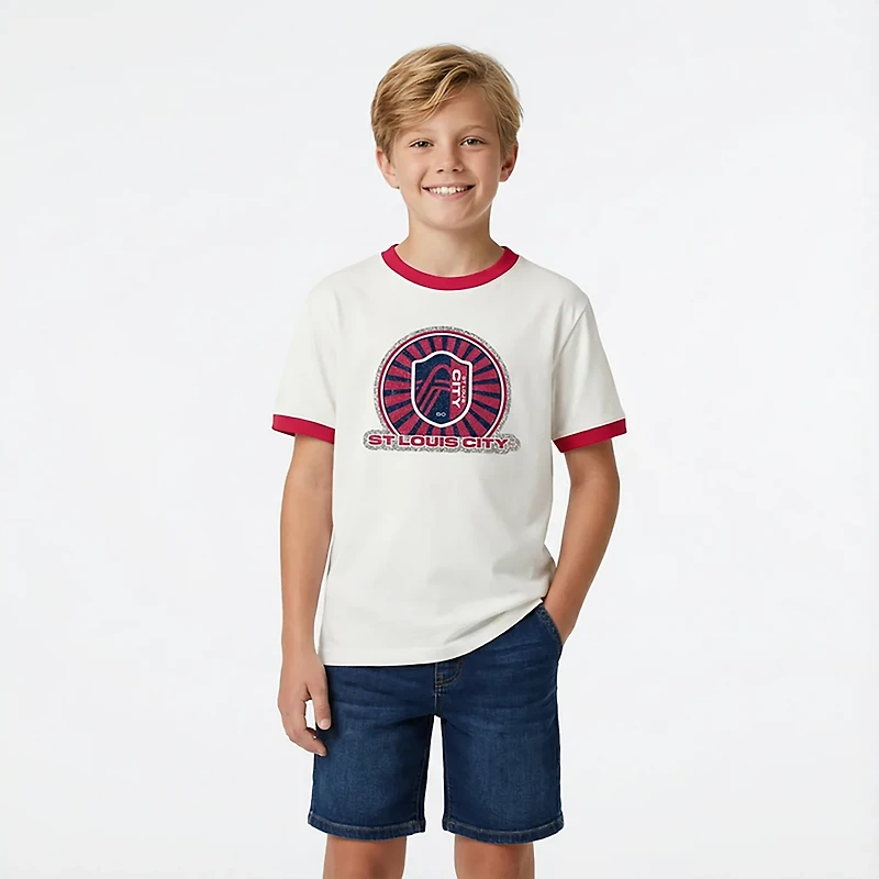 Outerstuff Kids' St. Louis City SC Cup-Winner Short Sleeve T-shirt