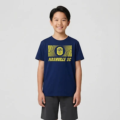 Outerstuff Youth Nashville SC Full Pitch T-shirt
