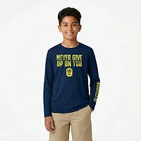 Outerstuff Boys' Nashville SC Slogan Decibal Long Sleeve Graphic T-shirt