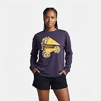 Chicka-d Women's LSU Pom Timeless Long Sleeve T-shirt
