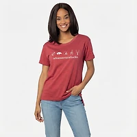 Chicka-d Women's Arkansas Hustle Must Have T-shirt