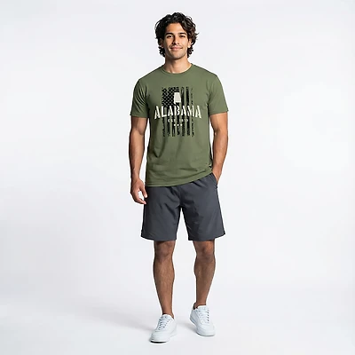 State Life Men's AL Freedom Flag T-shirt