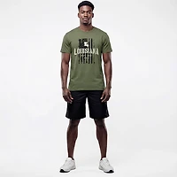 State Life Men's LA Freedom Flag T-shirt