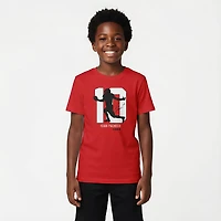 BreakingT Boys' Kansas City Chiefs Pacheco Action Number T-shirt