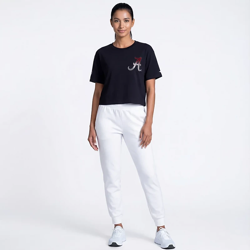 Pro Standard Women's Alabama Crimson Tide Jewels Boxy Short Sleeve T-shirt