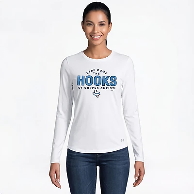 Under Armour Women's Corpus Christi Hooks Changeup Performance Long Sleeve T-shirt
