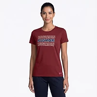 Under Armour Women's Roughriders Pine Tar Performance T-shirt