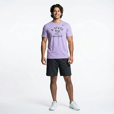 Nike Men's Kansas State Lavender Flag Willy Legend T-shirt