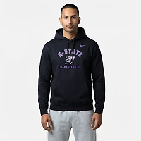 Nike Men's Kansas State Lavender Flag Willy Club Fleece Hoodie