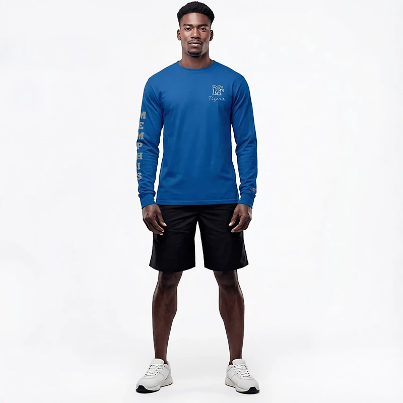 Champion Men's Memphis 3 Hits Stadium Long Sleeve T-shirt