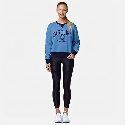 Champion Women's North Carolina Tar Heels High and Low Crewneck Sweatshirt