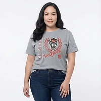 Champion Women's NC State Mascot Script Stadium T-shirt