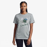 Champion Women's Tulane Mascot Script Stadium T-shirt