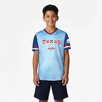 Stitches Boys' Texas Rangers 25 Bombs Away Shirzy Short Sleeve T-shirt