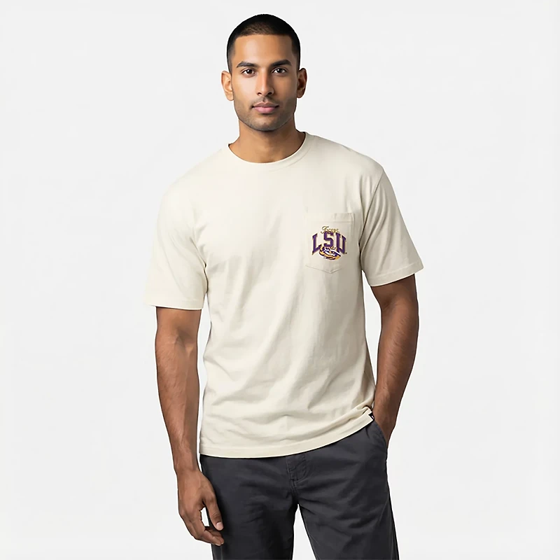 47 LSU Back Door Foundation Pocket T-shirt