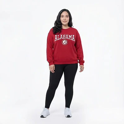 Pressbox Women's Alabama Parthenon Janise Oversize Crew Sweatshirt