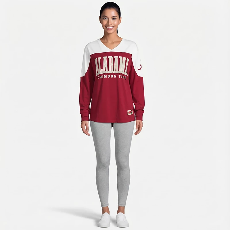 Pressbox Women's Alabama Southlawn Victory Long Sleeve Top