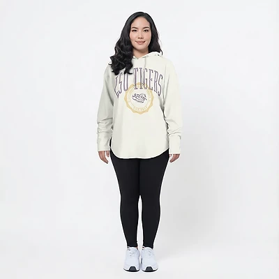 Pressbox Women's LSU Lawrence San Bruno Hooded Long Sleeve Top