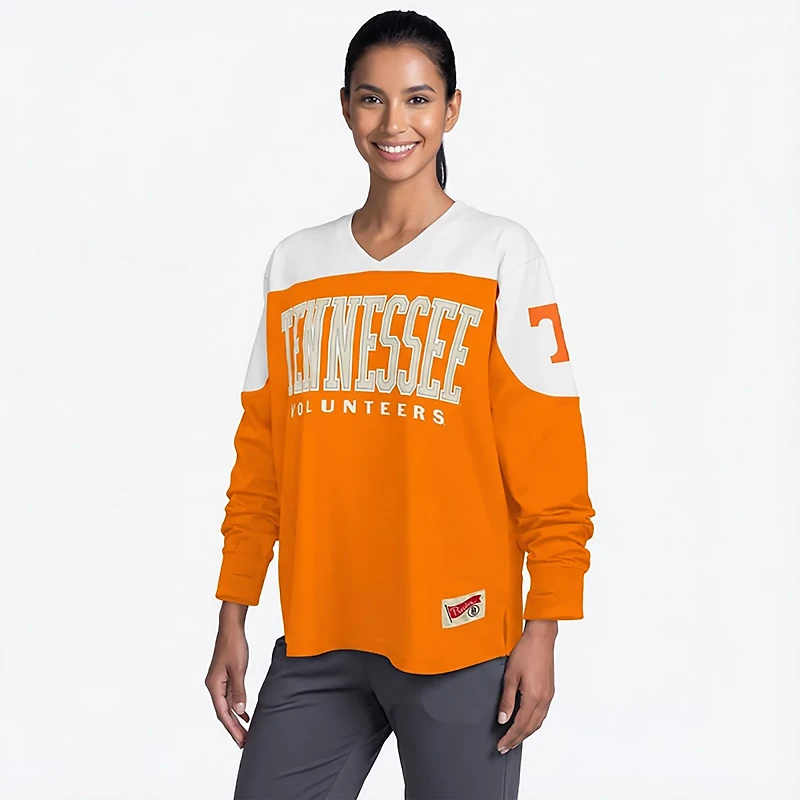 Pressbox Women's Tennessee Southlawn Victory Long Sleeve Top