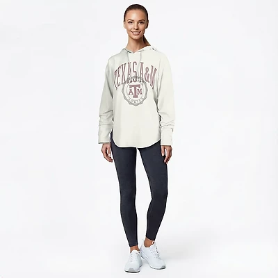 Pressbox Women's Texas A&M Lawrence San Bruno Hooded Long Sleeve Top