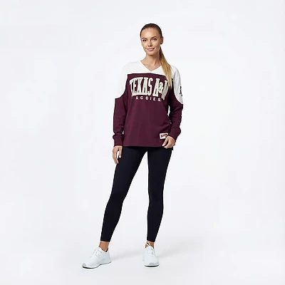 Pressbox Women's Texas A&M Southlawn Victory Long Sleeve Top