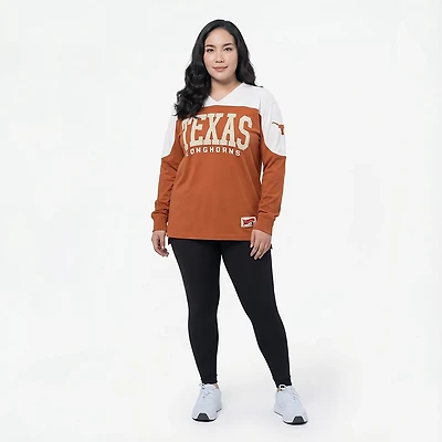 Pressbox Women's Texas Southlawn Victory Long Sleeve Top