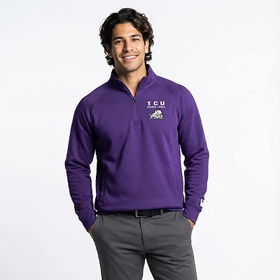 Colosseum Athletics Men's TCU Nial 1/4 Zip Pullover