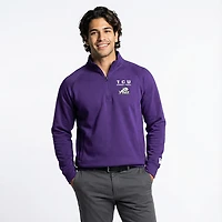 Colosseum Athletics Men's TCU Nial 1/4 Zip Pullover
