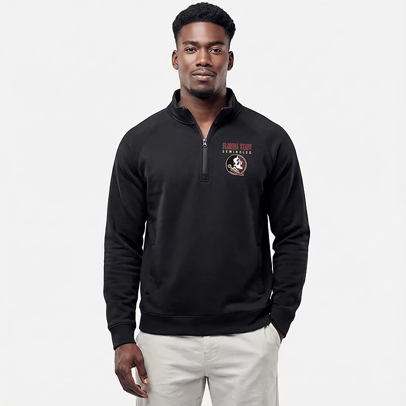 Colosseum Athletics Men's Florida State Nial 1/4 Zip Pullover