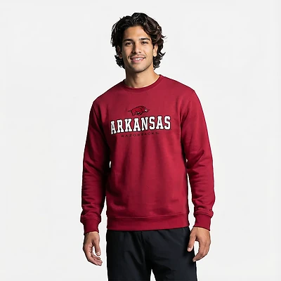 Colosseum Athletics Men's Arkansas Zayn Crew Sweatshirt