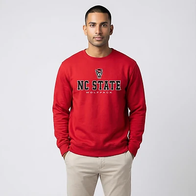 Colosseum Athletics Men's NC State Zayn Crew Sweatshirt
