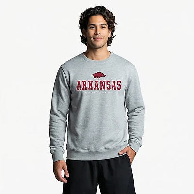Colosseum Athletics Men's Arkansas Zayn Crew Sweatshirt