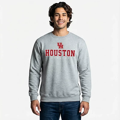 Colosseum Athletics Men's Houston Zayn Crew Sweatshirt
