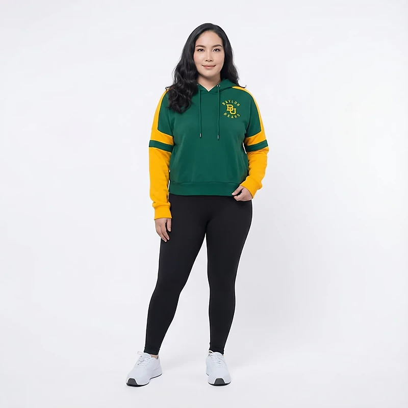 Colosseum Athletics Women's Baylor Harry Cropped Hoodie