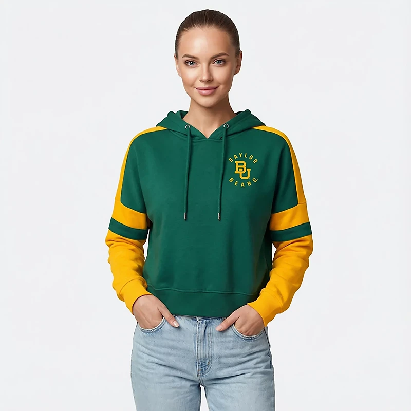 Colosseum Athletics Women's Baylor Harry Cropped Hoodie