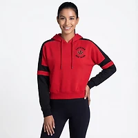 Colosseum Athletics Women's Louisiana-Lafayette Harry Cropped Hoodie